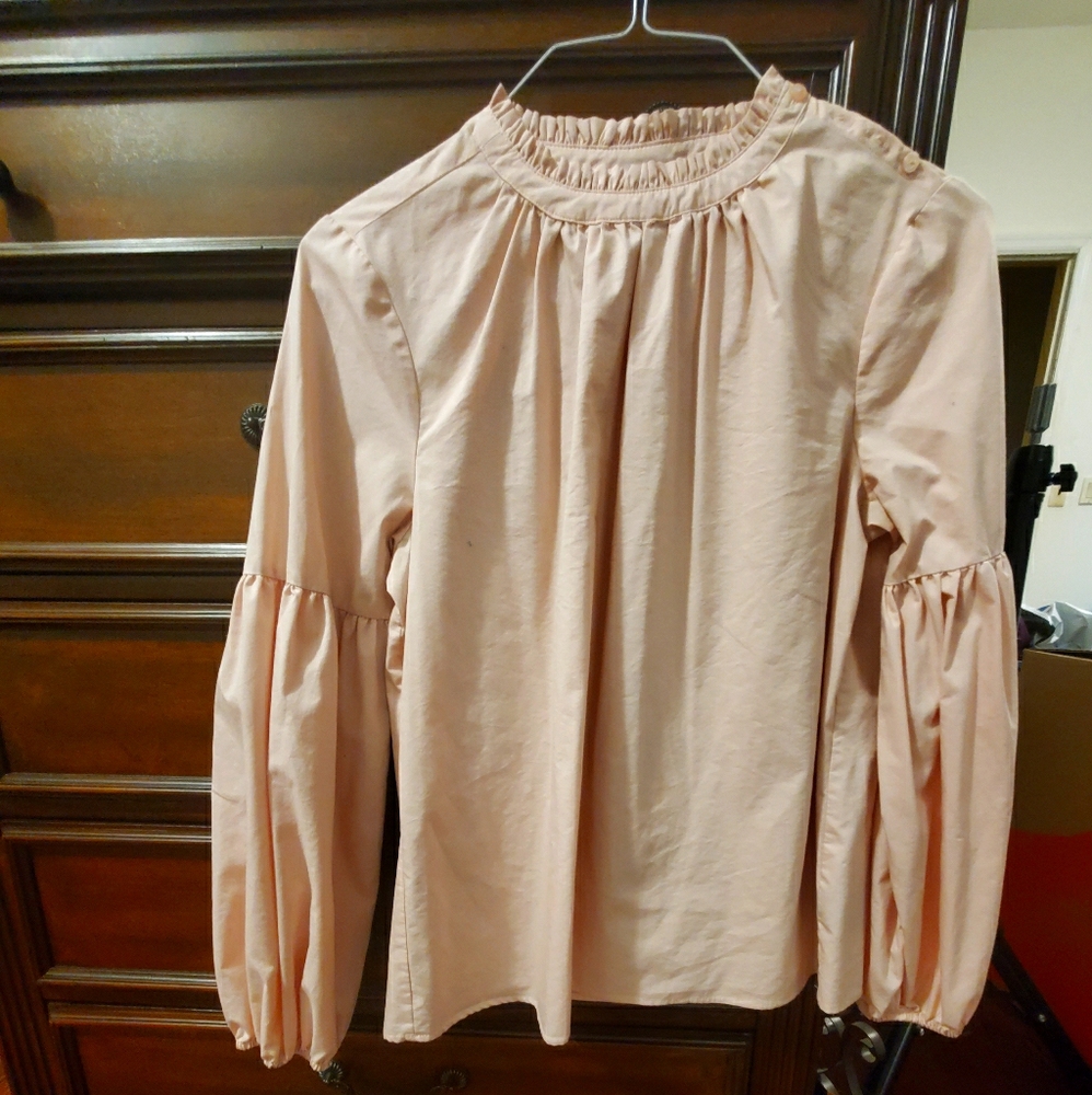 Worthington pink blouse